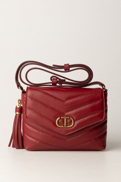 Twin-Set  &#039;Dreamy&#039; small shoulder bag 242TB7191 BORDEAUX