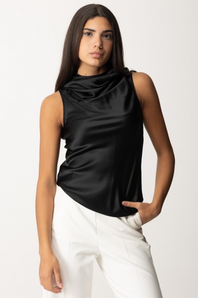 Pinko  Top satinato con drappeggi 104431 A250 Z99