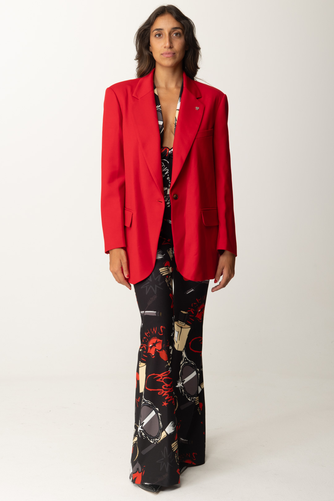 Aperçu: Aniye By Veste oversize Dandy RED HOT