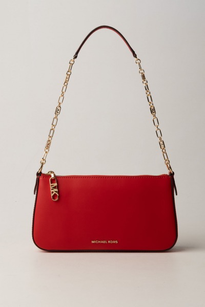 Michael Kors  Pochette moyenne en cuir avec logo 32H3G8EW6L LACQUER RED