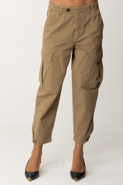 Pinko  Pantaloni cargo in cotone Sonata 103856 A20O L06