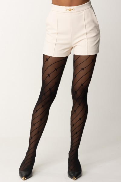 Elisabetta Franchi  Short avec mors SH00746E2 BURRO