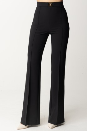 Flared Trousers, Trousers, CLOTHING, Woman