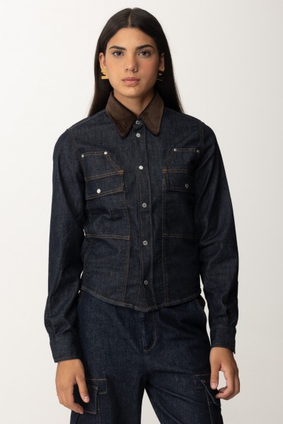 Pinko  Camicia Coro in denim 103879 A20N PJA