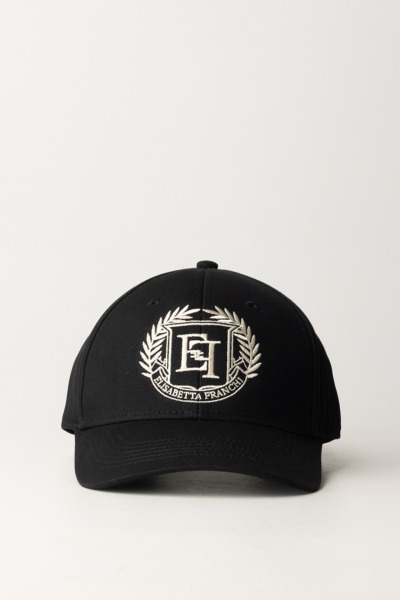 Elisabetta Franchi  Baseballmütze mit Logo CL01F46E2 NERO