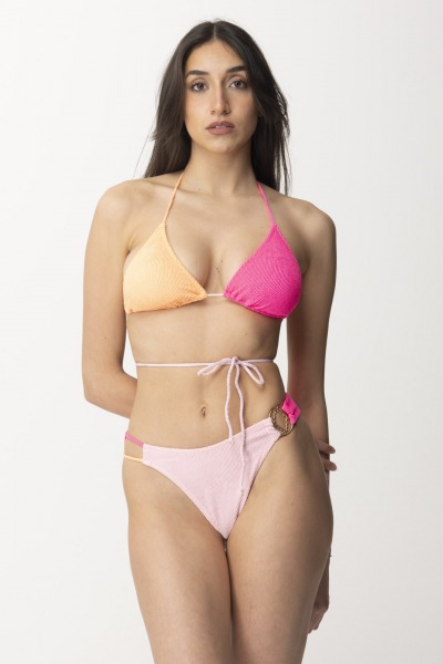 Me Fui  Mehrfarbiger Triangel-Bikini MF24-0200PK PINK