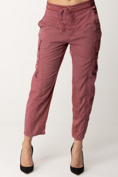 Pinko  Fluid cargo pants with drawstring 102983 A1ML Q21