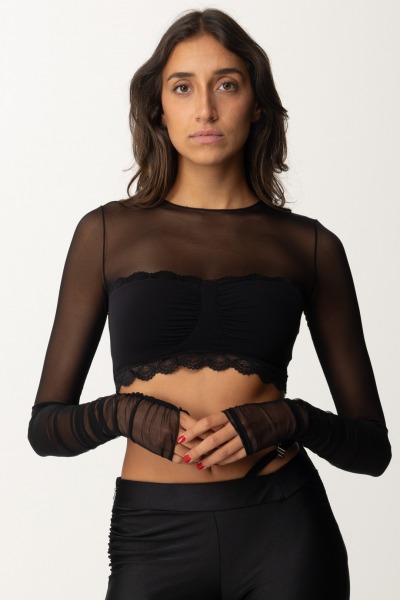 Aniye By  Crop-Top Lena 181264 BLACK