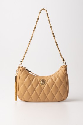 MICHAEL KORS: Michael bag in monogram canvas - Ivory | Michael Kors mini  bag 32F1GJ6W6B online at