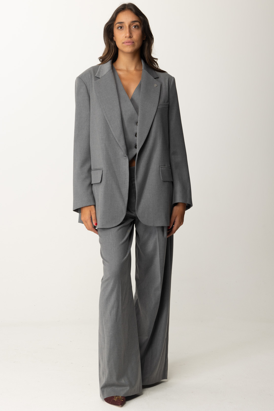 Vista previa: Aniye By chaqueta oversize Dandy GRAY