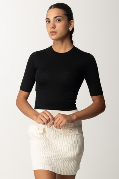 Pinko  Fitted Cropped Sweater 103942 A229 Z99