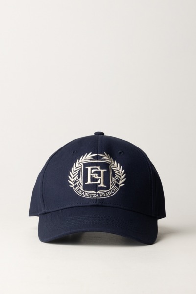 Elisabetta Franchi  Gorra de béisbol con logo CL01F46E2 NAVY