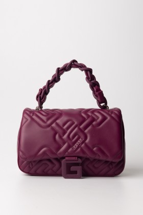 Gaelle - Faux Leather Regular Pochette - Beige