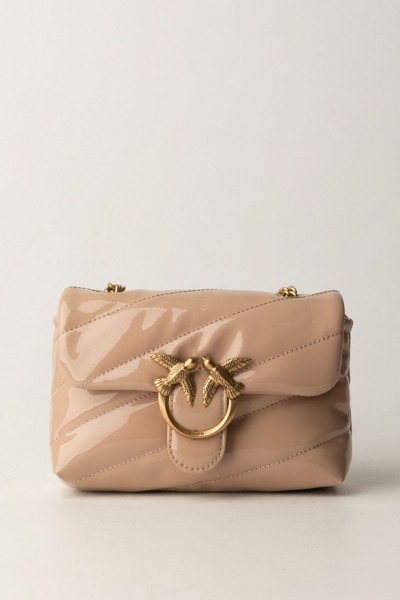 Pinko  Glänzende und gesteppte Mini-Love-Tasche 100040 A1UP O81Q