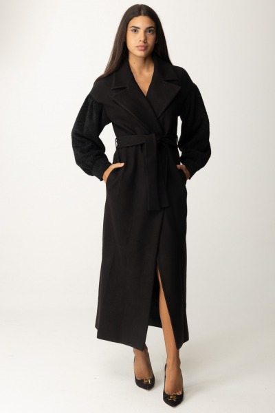 Gaelle Paris  Belt coat GAABW00914 NERO