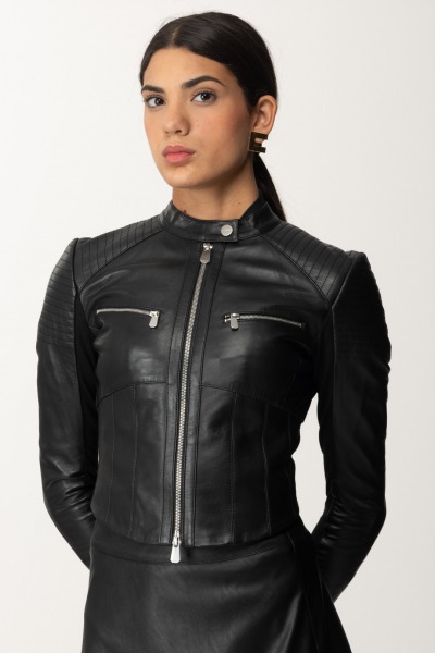 Pinko  Batman-Bikerjacke 103883 Y75K Z99