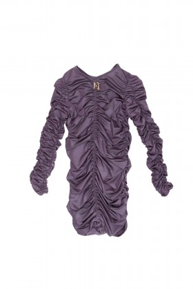 End Designer Fashion Store Shopping, IetpShops - High, elisabetta franchi  la mia bambina logo ruffle dress item