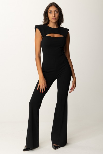 Aniye By  Tuta lunga con cut-out Ivy 181463 BLACK