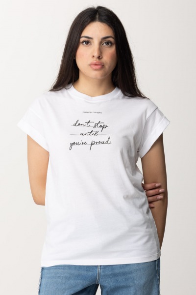 Replay  T-Shirt mit Schriftzug-Print W3588P00020994 WHITE